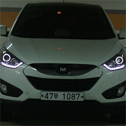 ĐÈN PHA NGUYÊN BỘ CẢ VỎ 2 BI XENON TUCSON IX MẪU MAXTO